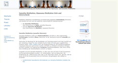 Desktop Screenshot of buddhismus-meditation.de
