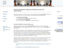 Tablet Screenshot of buddhismus-meditation.de
